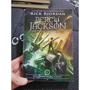 Rick Riordan Percy Jackson The Lightning Thief Book 1 Softcover 9780786838653